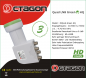 Mobile Preview: Octagon Quad  LNB 0,1 db HD Ready Green Line